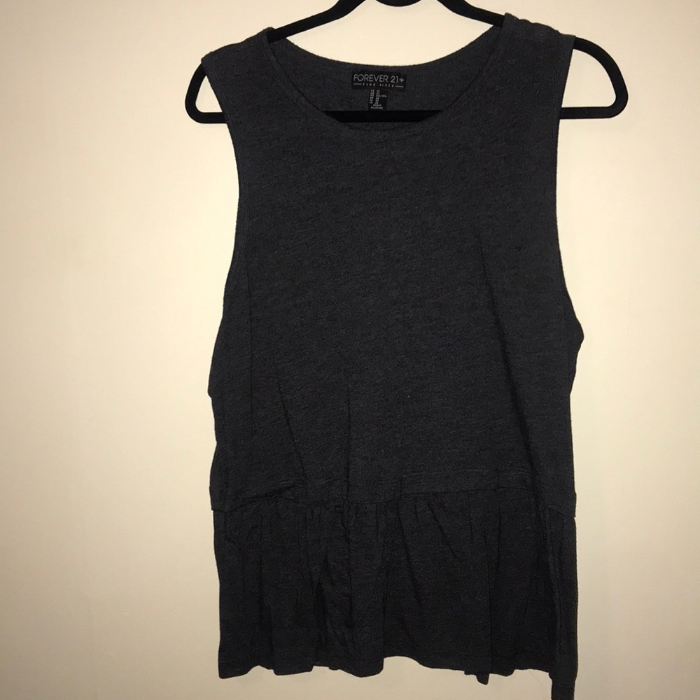 Heather grey tank